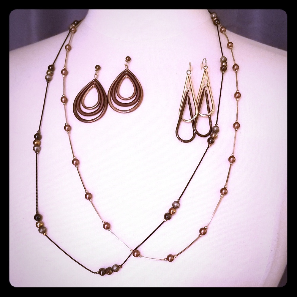 🌺Necklace & earring sets